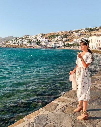 Angelina Travelmoreland mykonos