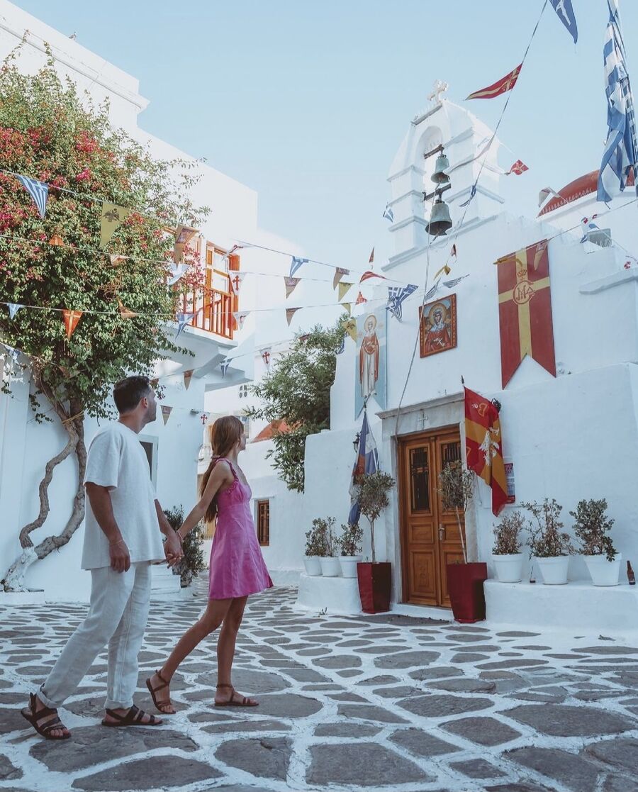 Instagrammable places in mykonos