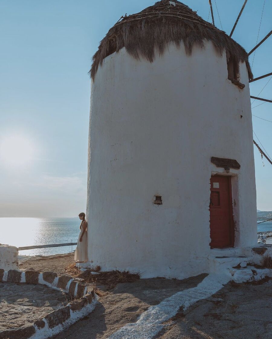 Instagrammable places in mykonos
