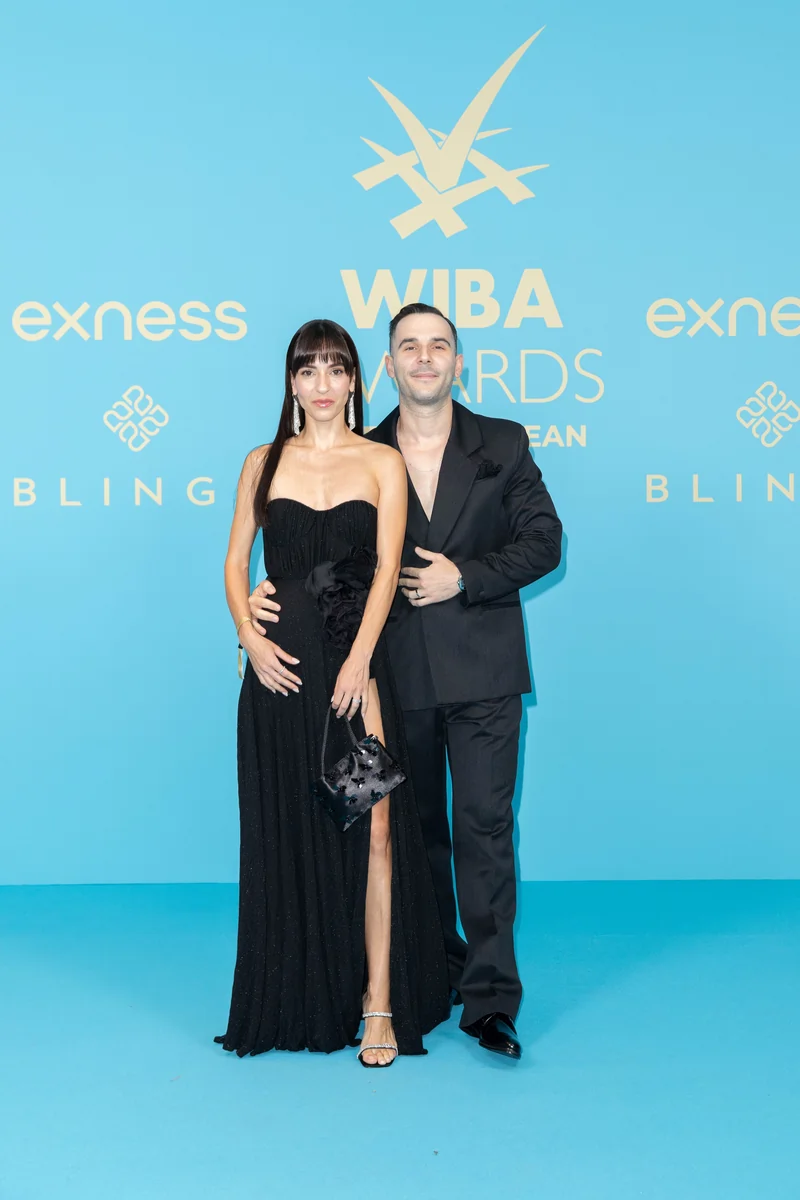 Angelina and Antonis at WIBA Mediterranean Awards 2025 red carpet Angelina and Antonis at WIBA Mediterranean Awards 2025 red carpet